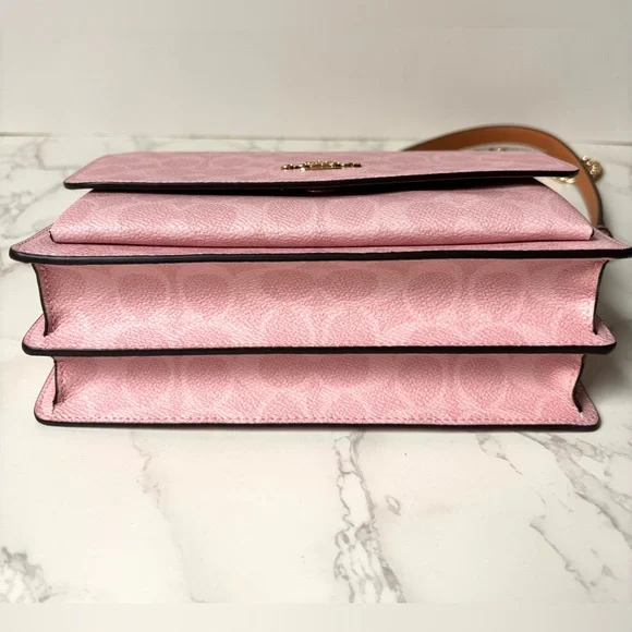 New Coach Limited Edition Klare Crossbody Shoulder Bag Powder Pink 2026 Release - Picture 8 of 17